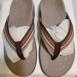 VIONIC (Orthaheel) Ribbon strap flip flop sandals